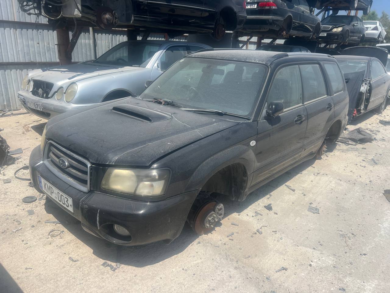 Vehicle offered for parts